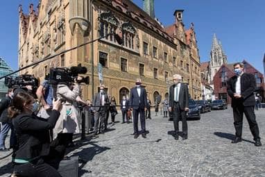 Die Ministerpräsidenten Kretschmann und Söder in Ulm